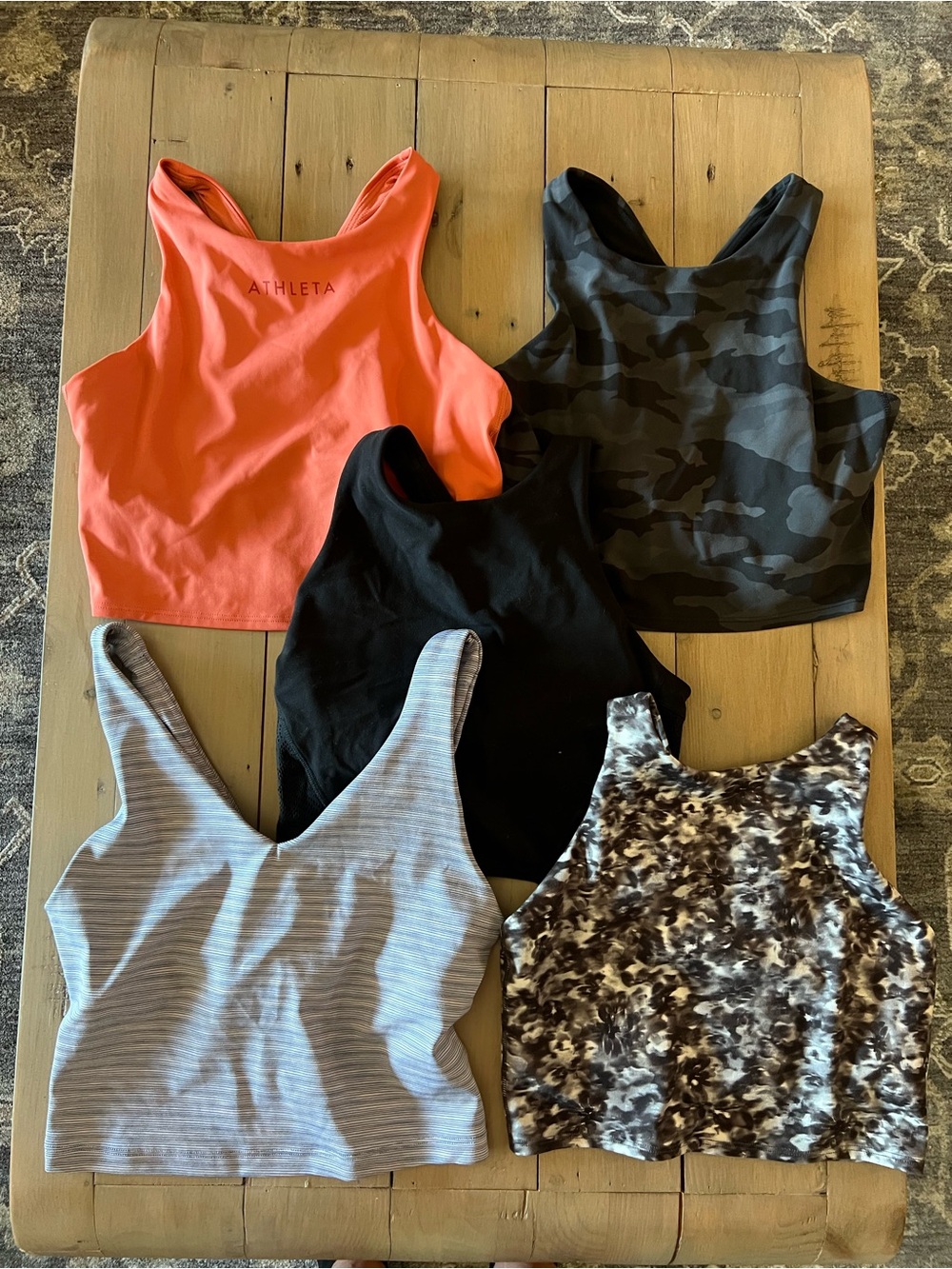 Athleta Crop Tops XS and Small